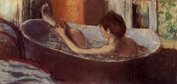 埃德加 德加 Woman in a Bath Sponging Her Leg 埃德加 德加 Woman in a Bath Sponging Her Leg